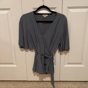 Loft Wrap Blouse